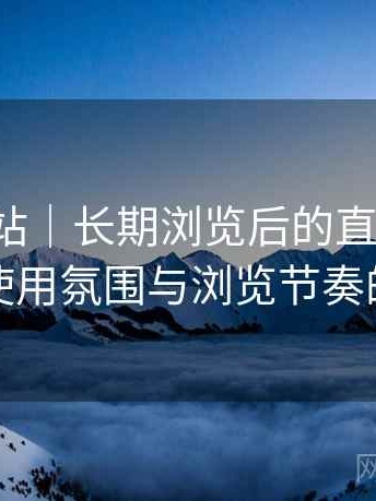 蘑菇网站｜长期浏览后的直观印象：整体使用氛围与浏览节奏的感受