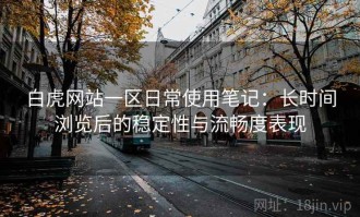 白虎网站一区日常使用笔记：长时间浏览后的稳定性与流畅度表现
