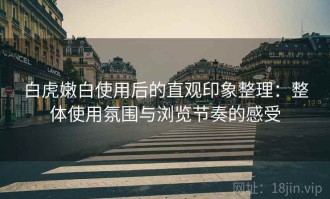 白虎嫩白使用后的直观印象整理：整体使用氛围与浏览节奏的感受