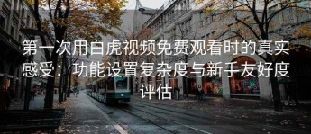 第一次用白虎视频免费观看时的真实感受：功能设置复杂度与新手友好度评估
