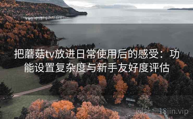 把蘑菇tv放进日常使用后的感受:功能设置复杂度与新手友好度评估 把蘑菇tv放进日常使用后的感受:功能设置复杂度与新手友好度评估