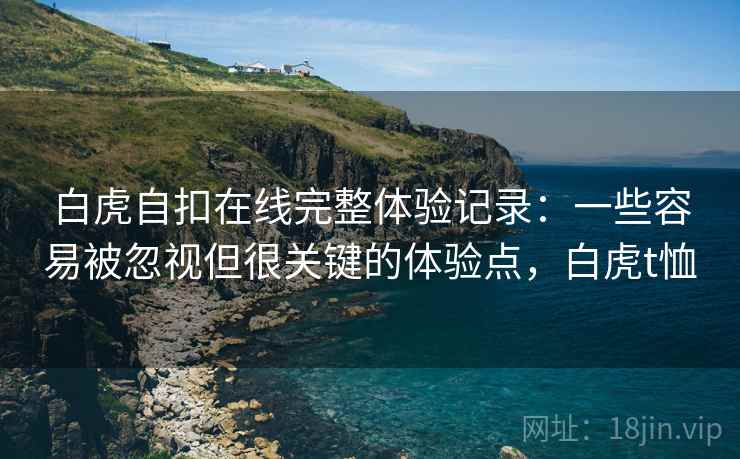 白虎自扣在线完整体验记录:一些容易被忽视但很关键的体验点,白虎t恤 白虎自扣在线完整体验记录:一些容易被忽视但很关键的体验点,白虎t恤